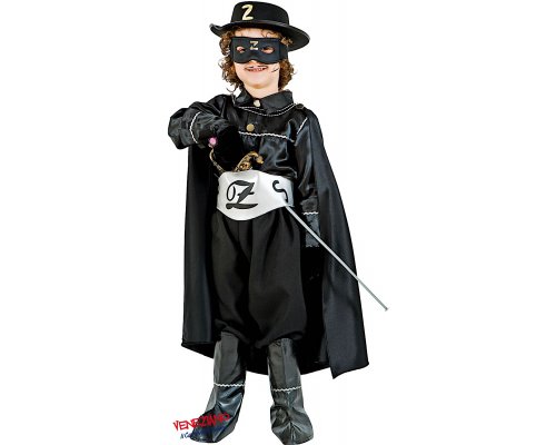 Costume di carnevale CAVALIERE MASCHERATO BANDERAS BABY